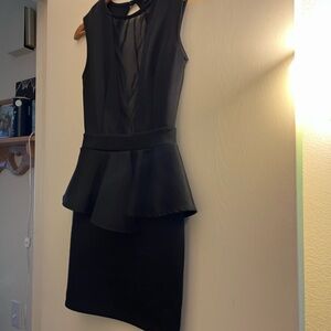 The Vintage Shop Black Sleeveless Sheath Dress